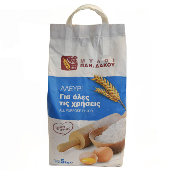 ΑΛΕΥΡΙ ΓΙΑ ΟΛΕΣ ΤΙΣ ΧΡΗΣΕΙΣ 5 κιλό ΑΛΕΥΡΙ ΓΙΑ ΟΛΕΣ ΤΙΣ ΧΡΗΣΕΙΣ 5 κιλό