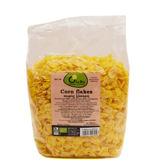 CORN FLAKES (ΚΟΡΝ ΦΛΕΪΚΣ) Βιολογικά CORN FLAKES (ΚΟΡΝ ΦΛΕΪΚΣ) Βιολογικά