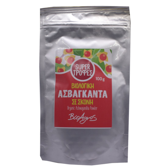 ASHWAGANDHA (Ασβαγκάντα) Βιολογικό ASHWAGANDHA (Ασβαγκάντα) Βιολογικό