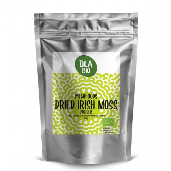 ΙΡΛΑΝΔΙΚΟ ΒΡΥΟ (IRISH MOSS) ΣΕ ΣΚΟΝΗ ΒΙΟ ΙΡΛΑΝΔΙΚΟ ΒΡΥΟ (IRISH MOSS) ΣΕ ΣΚΟΝΗ ΒΙΟ