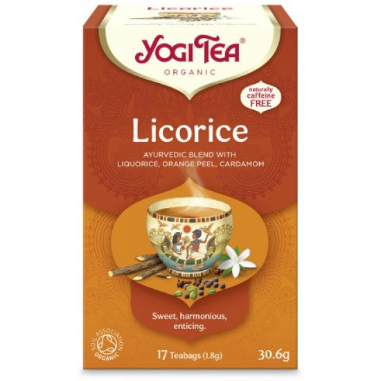 YOGI TEA ΜΕ ΓΛΥΚΟΡΙΖΑ YOGI TEA ΜΕ ΓΛΥΚΟΡΙΖΑ