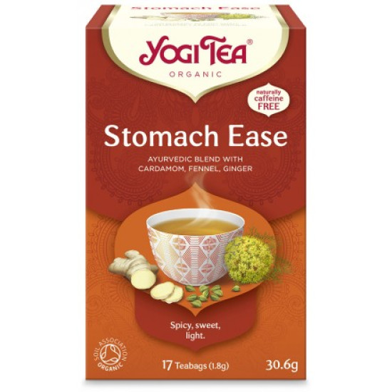 YOGI TEA ΓΙΑ ΤΟ ΣΤΟΜΑΧΙ (STOMACH EASE) YOGI TEA ΓΙΑ ΤΟ ΣΤΟΜΑΧΙ (STOMACH EASE)